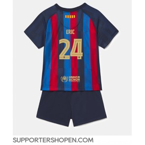 Barcelona Eric Garcia #24 Hemmatröja Barn 2022-23 Kortärmad (+ korta byxor)
